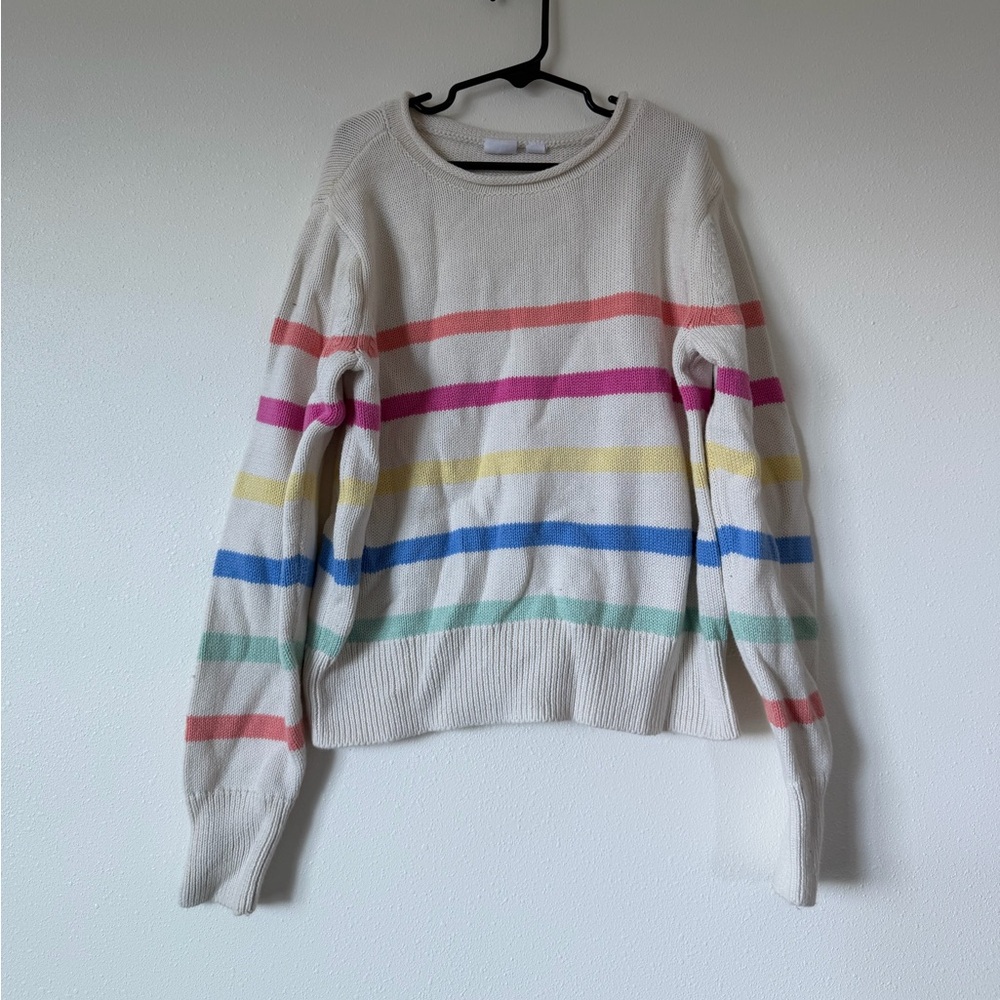 Girls Striped Gap Sweater